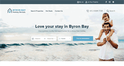 Desktop Screenshot of byronbayholidayrentals.com